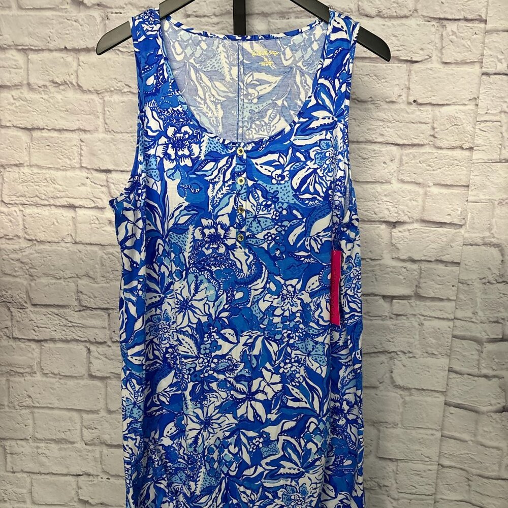 Lily Pulitzer Lela Henley Tank Dress - XL (NWT)